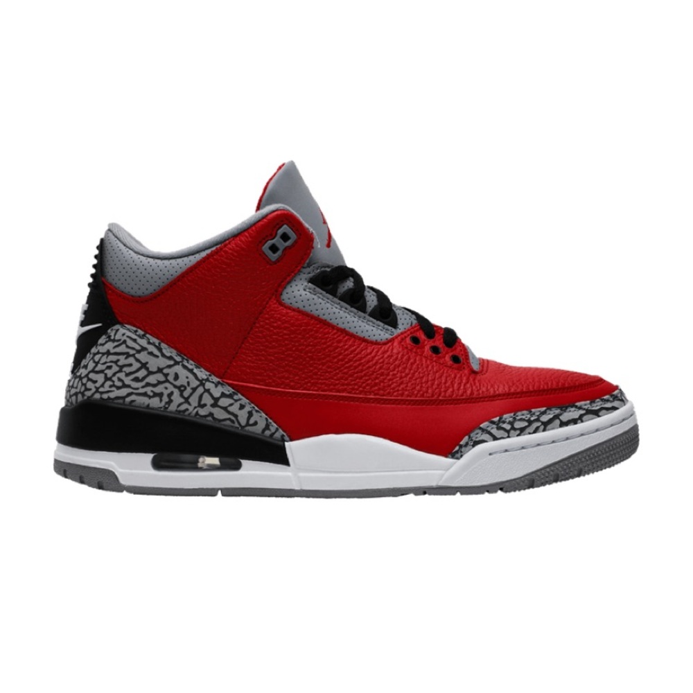 NWT Jordan 3 Red United Size 10